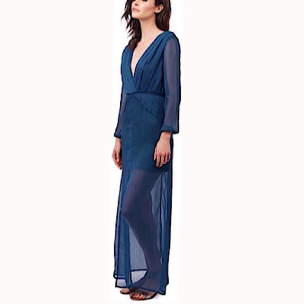 🆕 Tobi Tall Teal Light Up The Room Gown, S